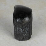 Schwarzer Turmalin / Schörl Anschliff, ca. 5 x 4 x 6 cm