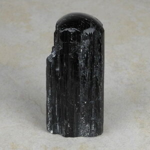 Schwarzer Turmalin / Schörl Anschliff, ca. 4,5 x 4 x 10 cm