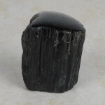 Schwarzer Turmalin / Schörl Anschliff, ca. 6 x 5 x 6 cm