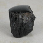Schwarzer Turmalin / Schörl Anschliff, ca. 6 x 5 x 6 cm