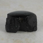 Schwarzer Turmalin / Schörl Anschliff, ca. 7,5 x 5 x...