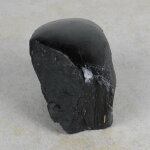 Schwarzer Turmalin / Schörl Anschliff, ca. 7,5 x 5 x...