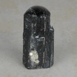 Schwarzer Turmalin / Schörl Anschliff, ca. 4,5 x 4 x 10 cm
