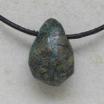 Azurit-Malachit Anhänger gebohrt - Einzelstück