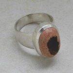 Feueropal - Ring, 925er Silber, Gr.55, Einzelstück