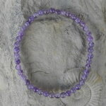 Amethyst Kugelarmband 4 mm / 18 cm