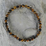 Tigerauge Kugelarmband 4 mm