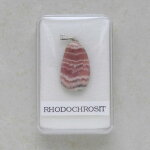 Rhodochrosit Anhänger mit 925er Silberöse - Einzelstück