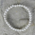 Magnesit Kugelarmband / Kinderarmband 4 mm