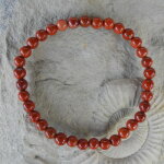 Jaspis rot Kugelarmband / Kinderarmband 4 mm
