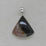 Sardonyx Anhänger mit 925er Silberfassung -...