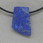 Lapis Lazuli Anhänger gebohrt, ca. 30 x 19 mm
