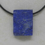 Lapis Lazuli Anhänger gebohrt, ca. 26 x 19 mm