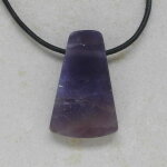 Chalcedon violett Anhänger 36 x 23 mm - Einzelstück