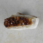 Citrin(gebr.) Stufe, ca. 7 x 4 x 6,5 cm