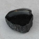Schwarzer Turmalin / Schörl Anschliff, ca. 9 x 4,5 x...