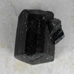 Schwarzer Turmalin / Schörl Doppelender, ca. 7,5 x 5,5 x 5,5 cm