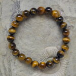 Tigerauge Kugelarmband 8 mm