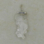 Fadenquarz Anhänger mit 925er Silberkappe - Einzelstück