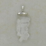 Fadenquarz Anhänger mit 925er Silberkappe - Einzelstück