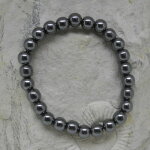 Hämatin Kugelarmband 8 mm