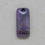 Sugilith Anhänger frontgebohrt, 29 x 13 x 6 mm, Einzelstück