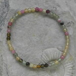Turmalin bunt Kugelarmband 4 mm