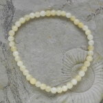 Aragonit Kugelarmband 4 mm