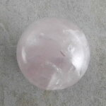 Rosenquarz Kugel, 54 mm