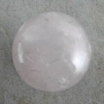 Rosenquarz Kugel, 54 mm