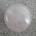 Rosenquarz Kugel, 54 mm