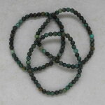 Chrysokoll Kugelarmband 4 mm