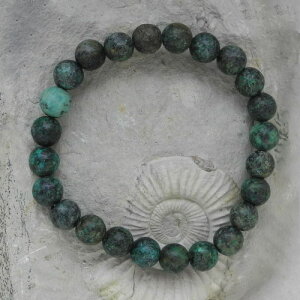 Chrysokoll Kugelarmband 8 mm