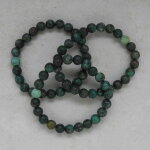Chrysokoll Kugelarmband 8 mm