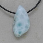 Larimar Anhänger gebohrt - Einzelstück