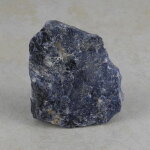 Sodalith Rohstein mit Standfläche - Einzelstück