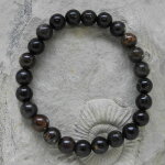 Biotit Kugelarmband 8 mm / 18 cm