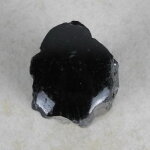 Schwarzer Turmalin / Schörl Anschliff, ca. 3,5 x 3 x 10,5 cm