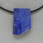 Lapis Lazuli Anhänger gebohrt, ca. 26 x 18 mm