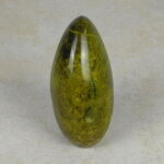 Opal grün Freeform mit Standfläche, ca. 72 x 53 x 111 mm