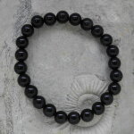 Obsidian Kugelarmband 8 mm