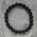 Lava Kugelarmband 8 mm