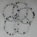 Fluorit Kugelarmband 4 mm