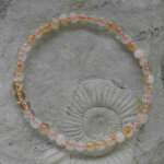 Citrin(gebr.) Kugelarmband 4 mm