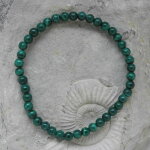 Malachit Kugelarmband 4 mm