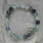 Fluorit Kugelarmband 8 mm