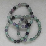 Fluorit Kugelarmband 8 mm