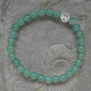 Smiley - be Happy - Armband Aventurin