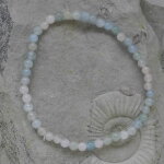 Aquamarin-Morganit-Beryll - Armband, 4 mm