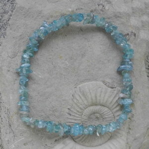 Apatit blau - grün Splitterarmband